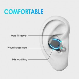 Bluetooth 5.0 Headset Wireless in Ear Earphones TWS Earbuds Deep Bass Headphone