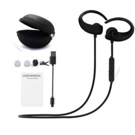 Wireless Bluetooth Sport Earphones Stereo Headphones Earbud With Mic For iPhone