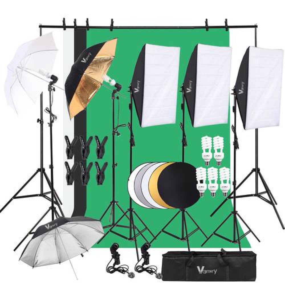 Lambency Box Lambency Umbrella with Five-in-One Reflector Set