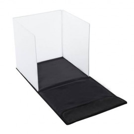 60cm Shelves Mini Studio Set Black + White + Red + Blue