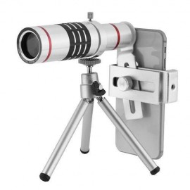 18X High Definition Camera Lens Monocular Telescope Lens Kit + Tripod for Phone