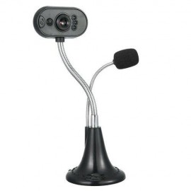 USB HD PC Webcam Camera Digital Web Camera w/Mic For Laptop Computer Adjustable