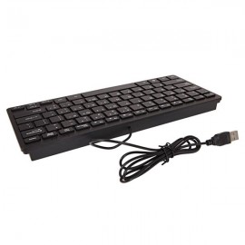 TT-A01 USB Wired ABS Keyboard Black
