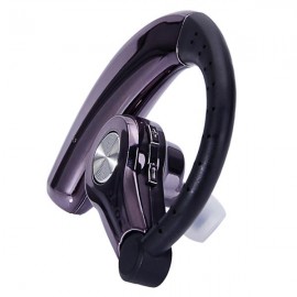 Wireless Stereo Earplug Bluetooth Headset Earphone 4.1 Single Battery English Version Gray