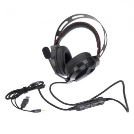 Vamery RGM-915 Wired Gaming Headset with Mic Black