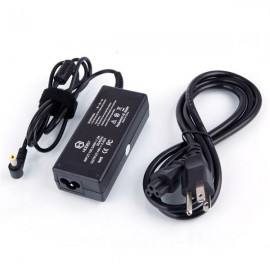 Hodely 19V 3.42A 65W 2.5*5.5mm Laptop AC Adapter for Toshiba Satellite A200 A205 A215 US Plug 3 Black
