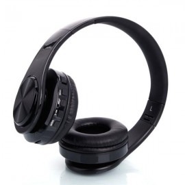 HY-812 Fold Wireless Head Wear Type Bluetooth V3.0   EDR Stereo Sport Bluetooth Headset Black