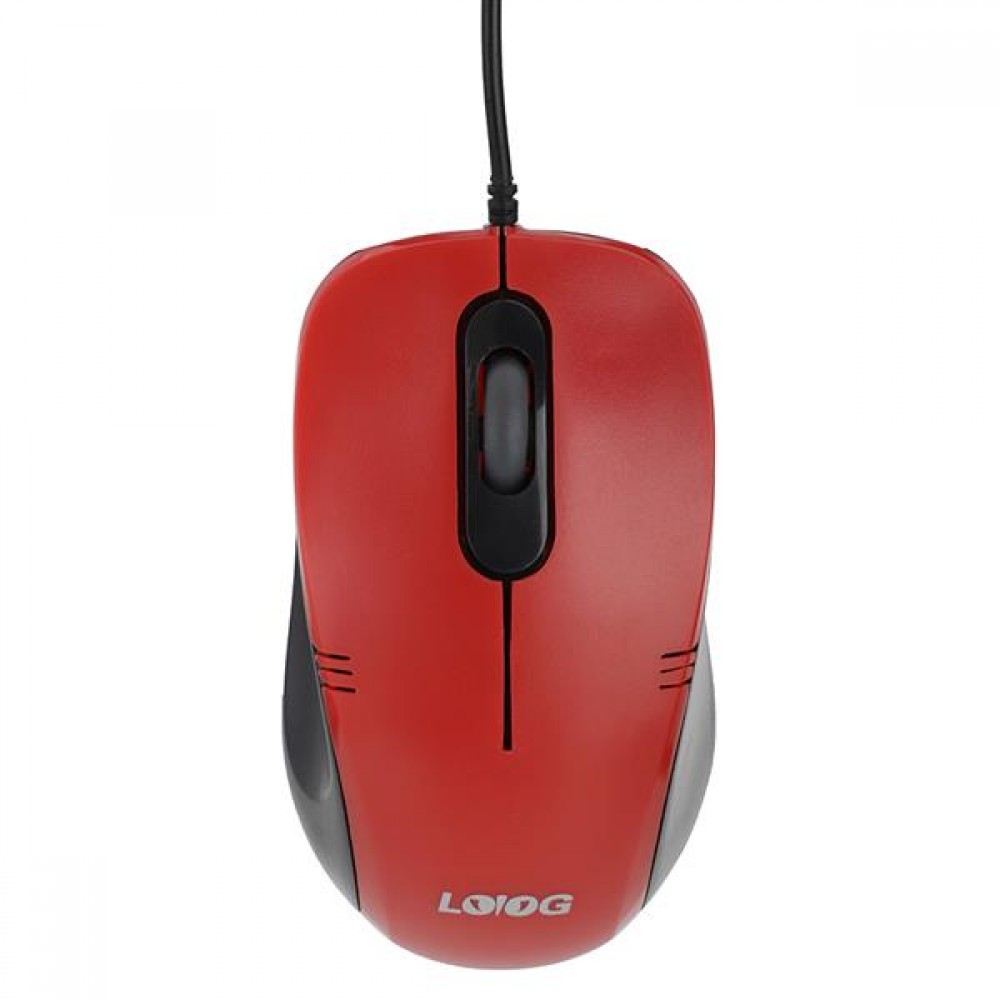 x78 USB Wired Mouse Red & Black